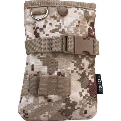 トラスコ中山 TCM-C11 デジタルデザート迷彩 コンパクトツールケース カラビナ付