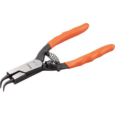 トラスコ中山 51-0B スナップリングプライヤー 軸用 Φ0.8 曲爪51型