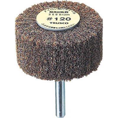 トラスコ中山 UFN-1025-180 ナイロン軸付ホイル外径φ100×厚み25×軸6 180＃