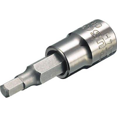 トラスコ中山 T2-04H ヘキサゴンソケット4mm(差込角6.35mm)