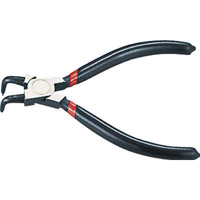 トラスコ中山 TRP-140HB スナップリングプライヤー 140mm 穴用･曲爪