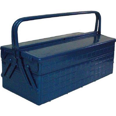 トラスコ中山 GL-470-B 2段式工具箱 472X220X289 ブルー