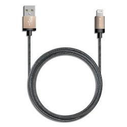Verbatim(バーベイタム) 64532 強靱・高耐久ケーブル USB-A to Lightning 120cm ゴールド