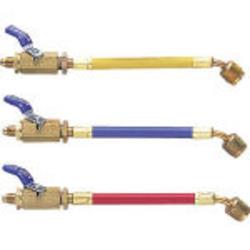 アサダ Y25980 1/4”BV付ホース オス BV付 ×メス 3本パック