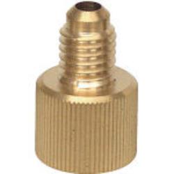 アサダ Y06111K カーエアコン用異径アダプタ M10メス×1/4”オス 手締めタイプ