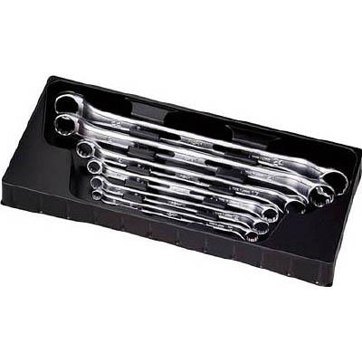 旭金属工業 LOFS601 ライツールオフセット両口めがねレンチセット6本組