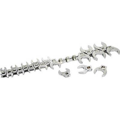 旭金属工業 VCS3180 18pcs 3/8sqdr クローフートレンチセット