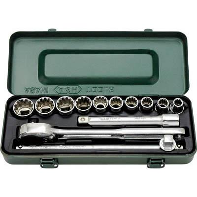 旭金属工業 VFS4100 ハイブリットソケットセット1/2(12.7) ×13pcs