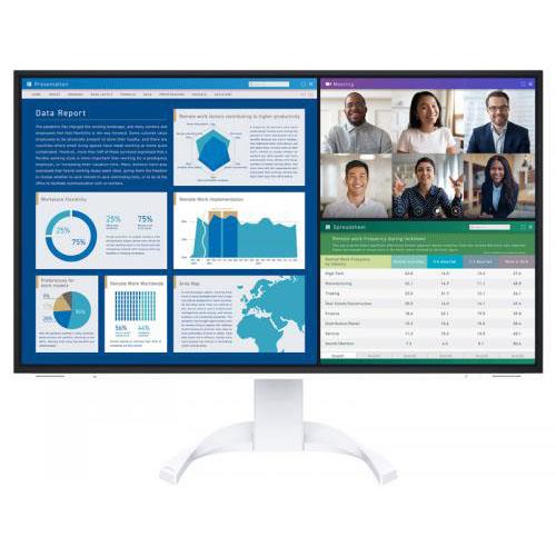 EIZO(エイゾー) EV3240X-WT FlexScan 31.5型4Kディスプレイ ホワイト