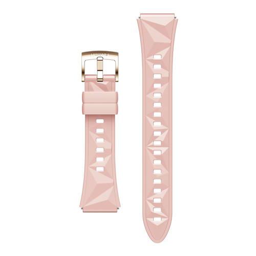 HUAWEI(ファーウェイ) HUAWEI EasyFit 3 18mm 交換バンド フルオロエラストマー ピンク