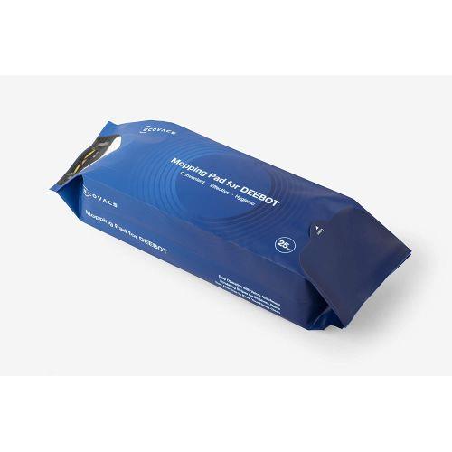 エコバックス(ECOVACS) D-MM25-2027 OZMOT8シリーズ用使い捨てモップ 25枚 ECOVACS･DEEBOTアクセサリー