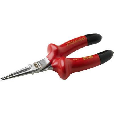 スナップオン・ツールズ 2521V-160 1000V絶縁ラウンドノーズプライヤー 160mm