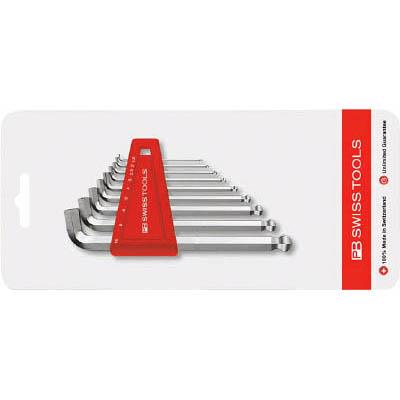 ＰＢスイスツールズ 2212H-10CN ショートヘッドボール付き六角棒レンチセット