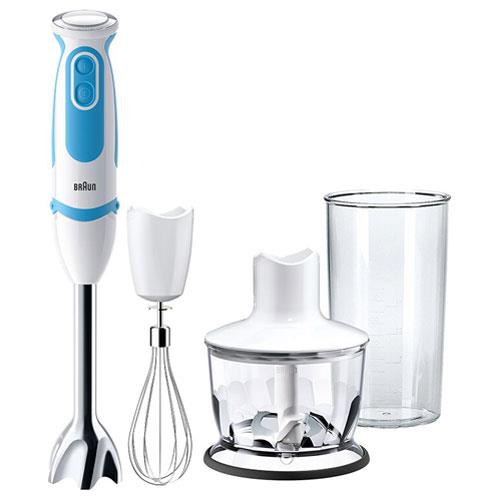 ブラウン(BRAUN) MQ5035(ﾎﾜｲﾄ/ﾗｲﾄﾌﾞﾙｰ) マルチクイック 5 ヴァリオ フィット ハンドブレンダー