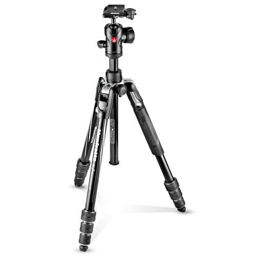 マンフロット(Manfrotto) MKBFRTA4BK-BH ブラック/シルバー Befree Advanced アルミニウムT三脚キット