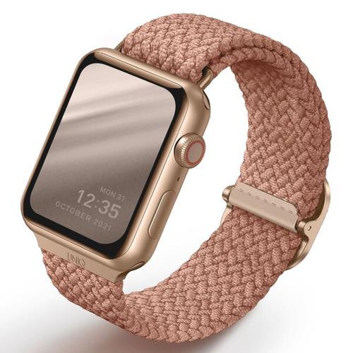 ユニーク(UNIQ) UNIQ-44MM-ASPPNK GRAPEFRUIT PINK Apple Watch 42/44/45mm BRAIDED STRAP
