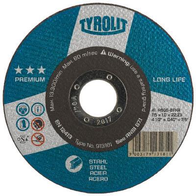 TYROLIT 34197818 切断砥石 “ロングライフ” 105X1X15mm