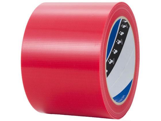 寺岡 Pカットテープ養生用 幅75mm×25m 赤 24巻[代引不可]【仕入先直送品Ａ】