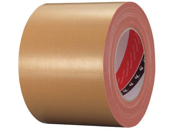 寺岡 布粘着テープ オリーブテープ 100mm×25m 18巻[代引不可]【仕入先直送品Ａ】