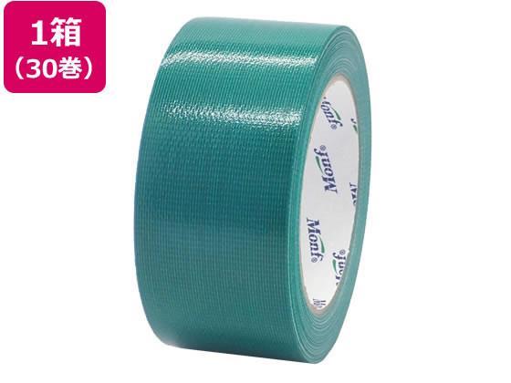 古藤工業 カラー布テープ 幅50mm×長さ25m 緑30巻[代引不可]【仕入先直送品Ａ】