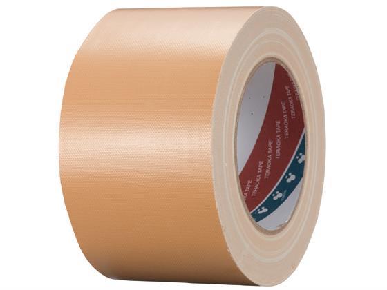 寺岡 布粘着テープ ニューオリーブテープ 75mm×25m 24巻[代引不可]【仕入先直送品Ａ】