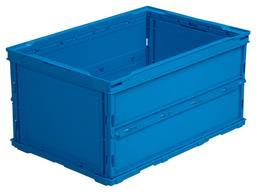 三甲 折りたたみコンテナペタンコ40Lタイプ フタなし 5個[代引不可]【仕入先直送品Ａ】