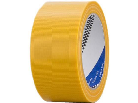 寺岡 Pカットテープ 黄 幅50mm×25m 30巻[代引不可]【仕入先直送品Ａ】