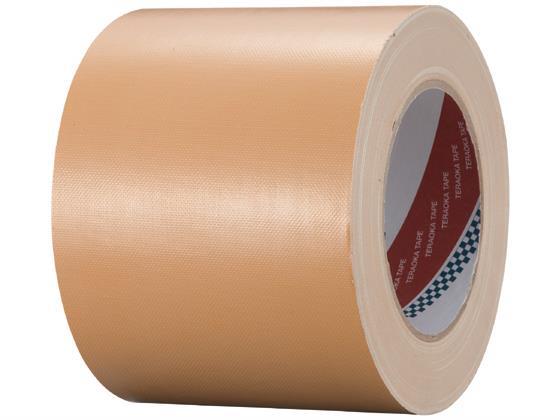 寺岡 布粘着テープ ニューオリーブテープ 100mm*25m 18巻[代引不可]【仕入先直送品Ａ】