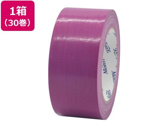 古藤工業 カラー布テープ 幅50mm*長25mグレープ30巻[代引不可]【仕入先直送品Ａ】