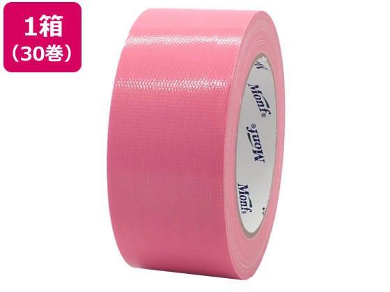 古藤工業 カラー布テープ 幅50mm*長25m ピーチ 30巻[代引不可]【仕入先直送品Ａ】