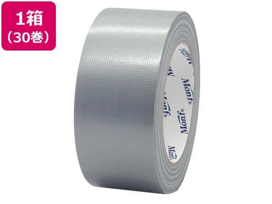 古藤工業 カラー布テープ 幅50mm*長さ25m 銀 30巻[代引不可]【仕入先直送品Ａ】