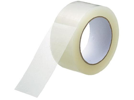 スマートバリュー 透明梱包用テープ 軽中量用 50μ 48mm×100m 5巻[代引不可]【仕入先直送品Ａ】