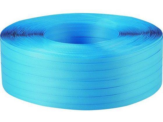 トラスコ中山 手締用PPバンド 15.5mm×1000m巻 青[代引不可]【仕入先直送品Ａ】