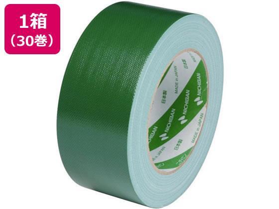 ニチバン 布粘着テープ 50mm×25m ライトグリーン 30巻[代引不可]【仕入先直送品Ａ】