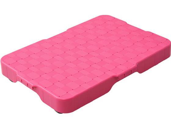 山善 YAMAZEN/家庭用平台車 ホームキャリーライト ローズピンク[代引不可]【仕入先直送品Ａ】