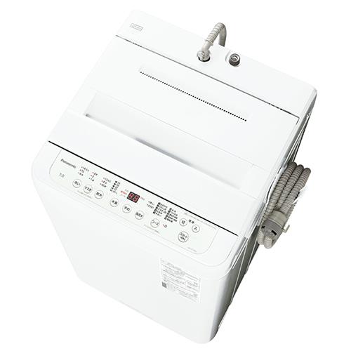 【設置】パナソニック(Panasonic) NA-F7PB3-W(ホワイト) 全自動洗濯機 上開き 洗濯7kg