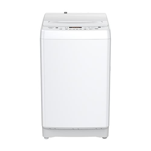 【設置】ハイセンス(Hisense) HW-DG75J ホワイト 全自動洗濯機 上開き 洗濯7.5kg