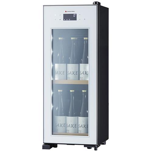 【設置】さくら製作所 ZERO CHILLED OSK9-W ホワイト ワインセラー 9本収納