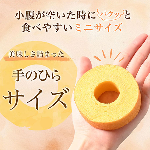 しっとりなめらか大人のバウムクーヘン6個入