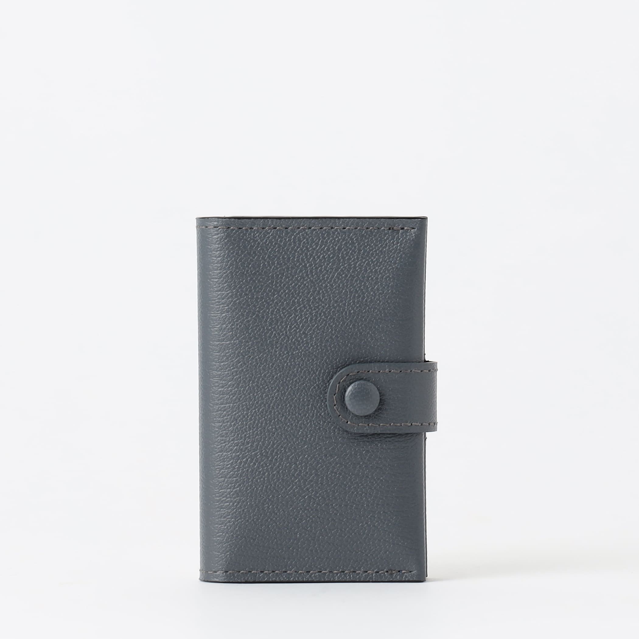 【ラルコバレーノ】ベルデッドキーケースCHARCOAL GRAY*CARAMELLO