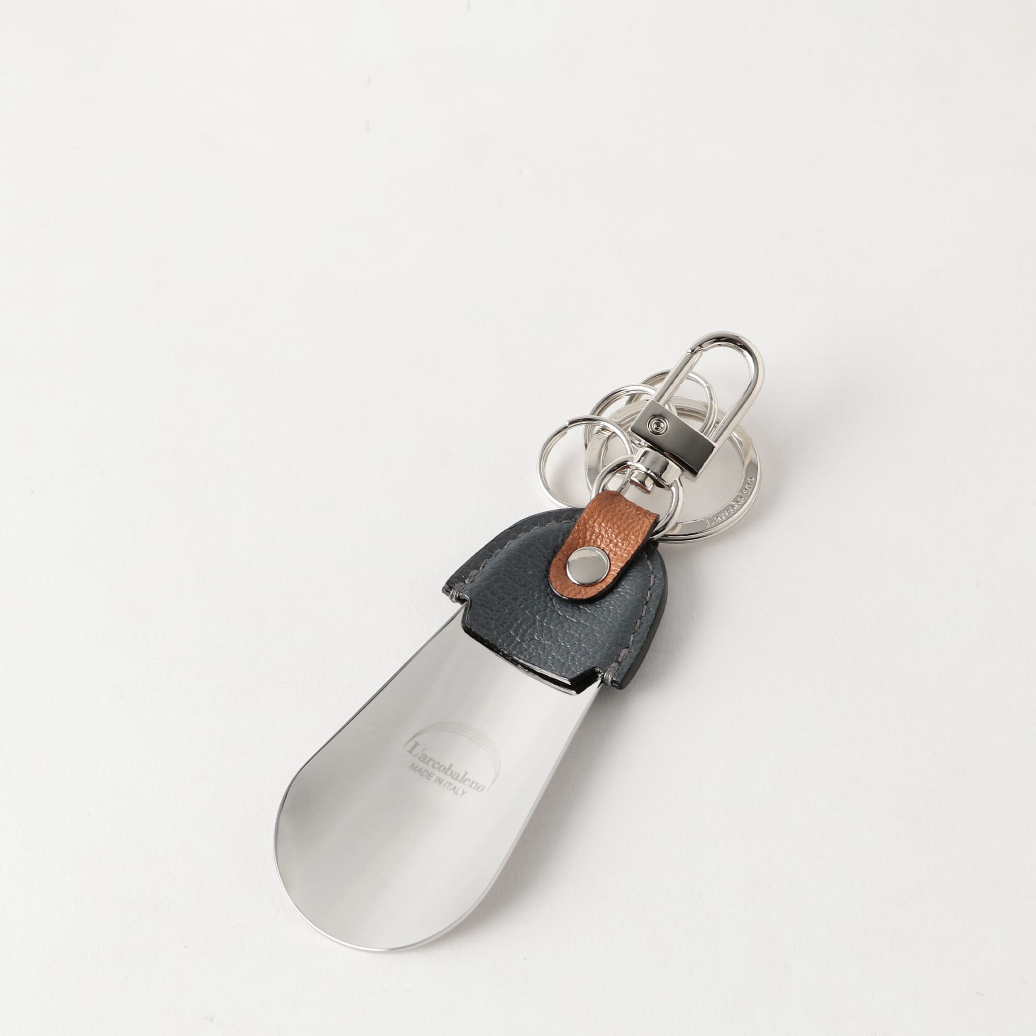 【ラルコバレーノ】シューホーン CHARCOAL GRAY*CARAMELLO