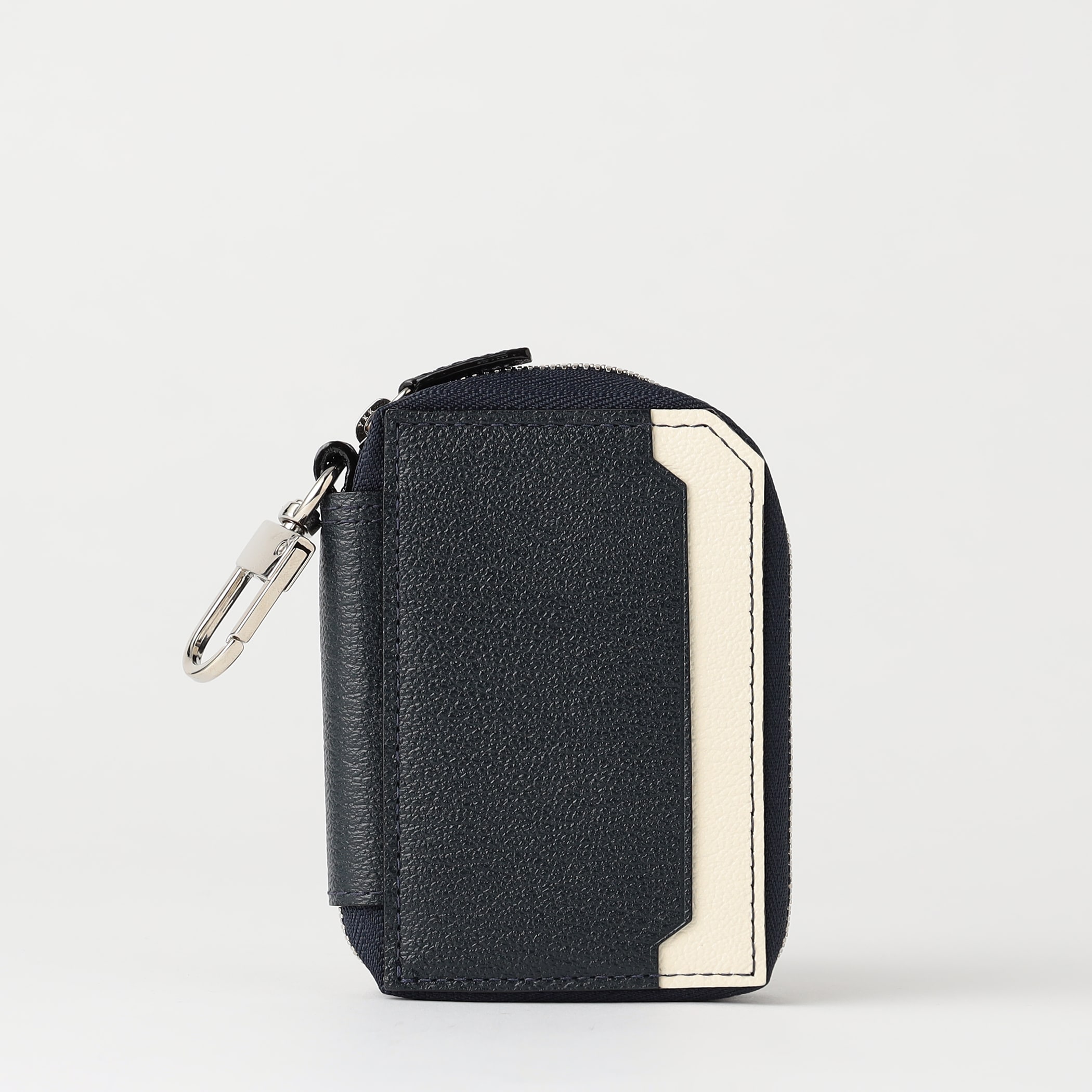 【ラルコバレーノ】スマートWキーケース NAVY*WHITE