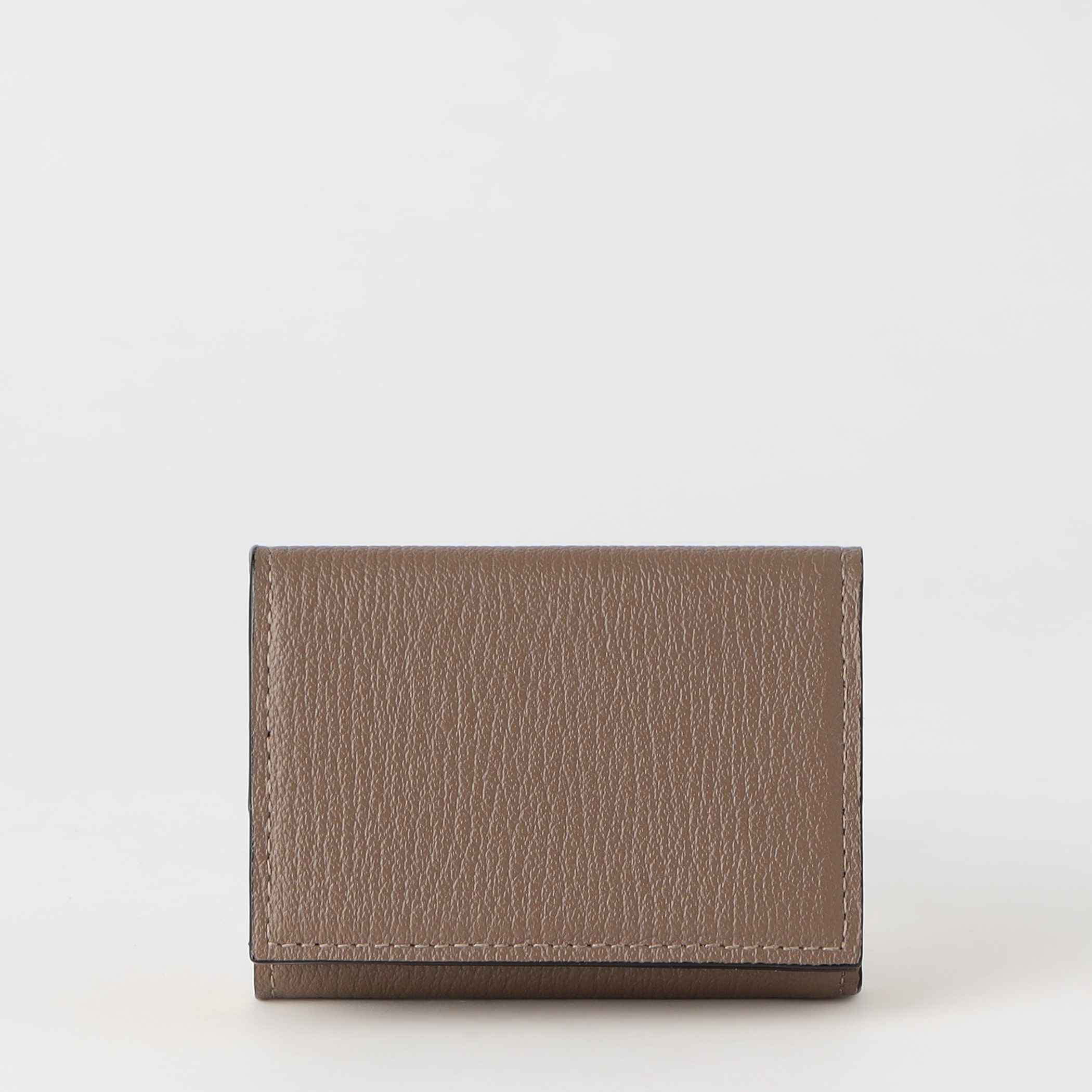 【ラルコバレーノ】三つ折りミニウォレット GRAY*YELLOW