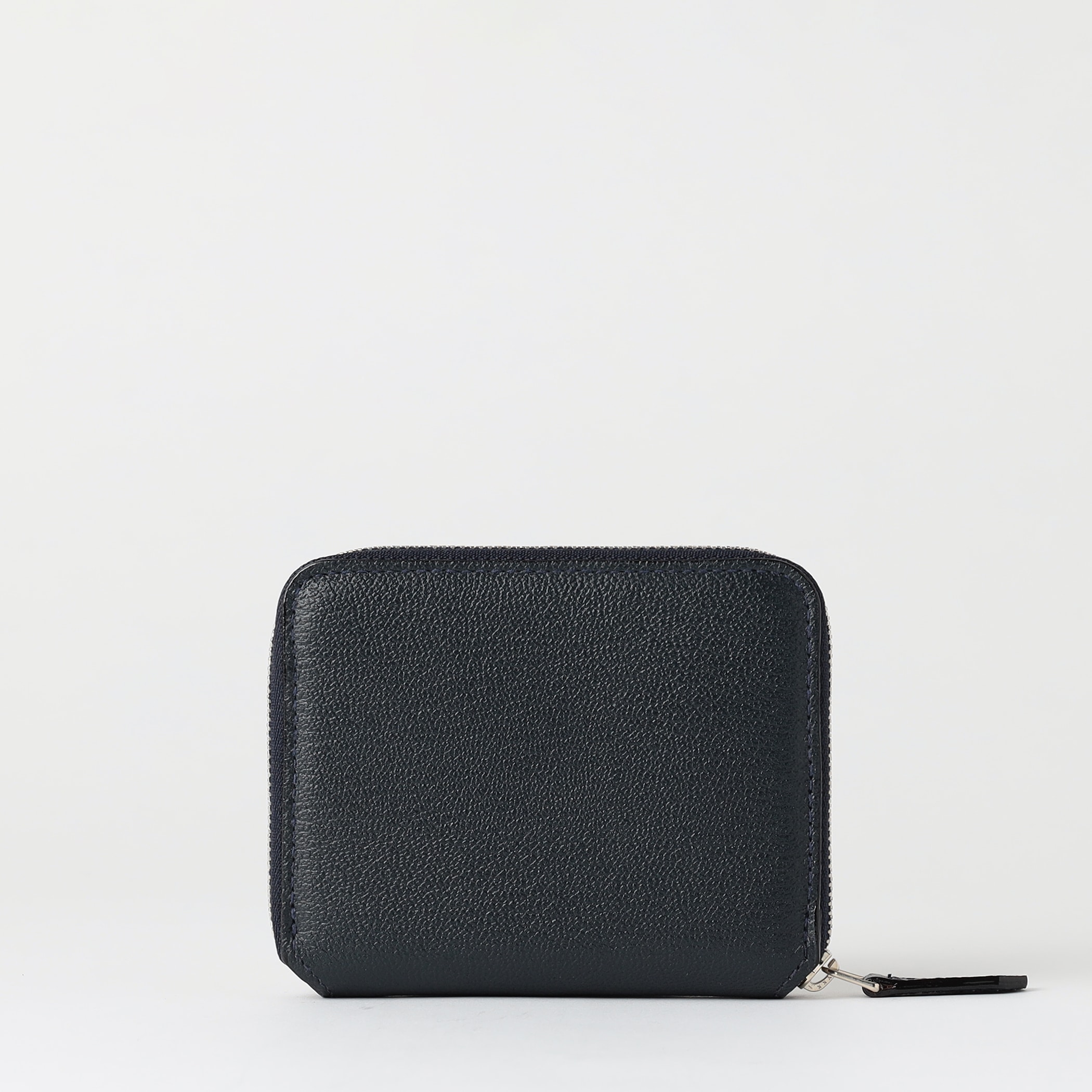 【ラルコバレーノ】ラウンドジップミニウォレット NAVY*WHITE