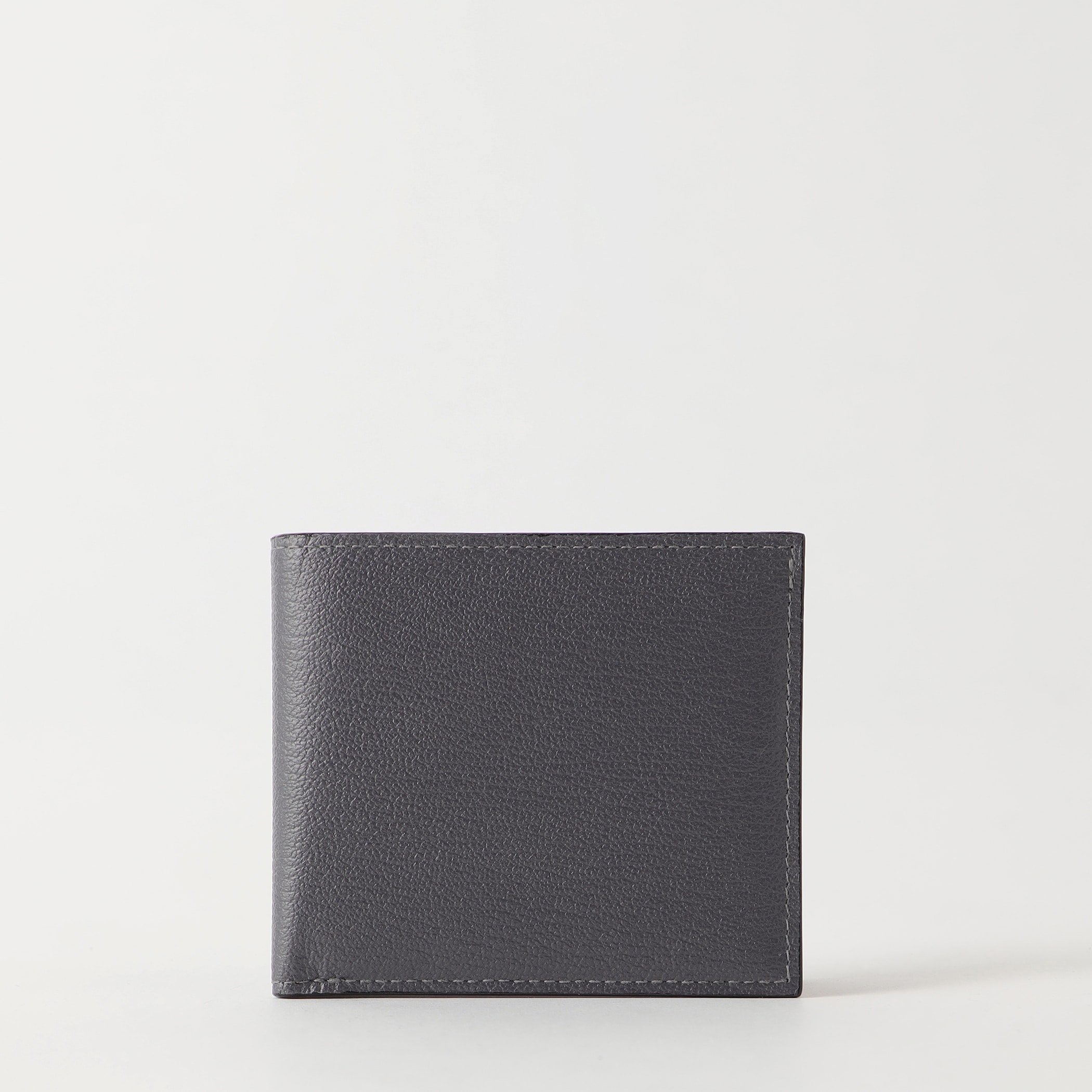 【ラルコバレーノ】二つ折りウォレット CHARCOAL GRAY*CARAMELLO