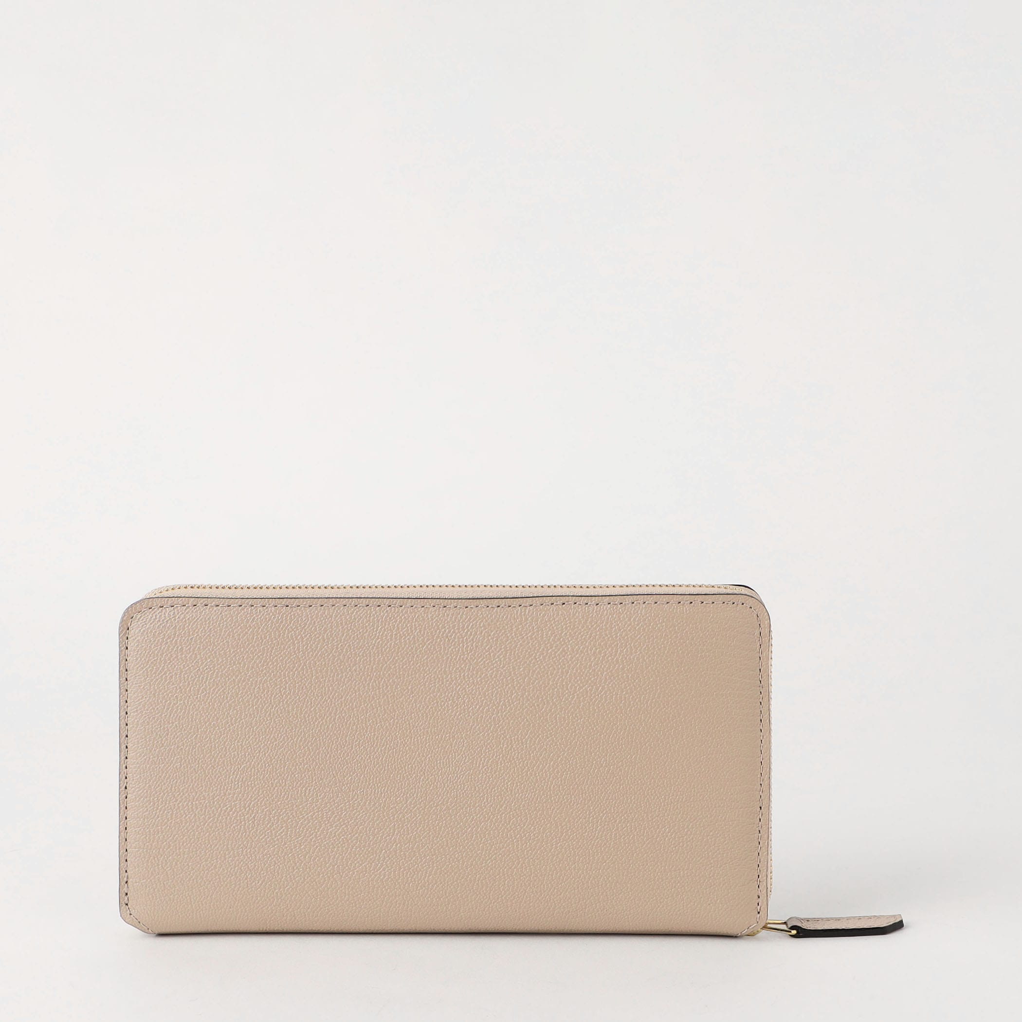 【ラルコバレーノ】ドレスラウンドジップウォレット BEIGE*PINK