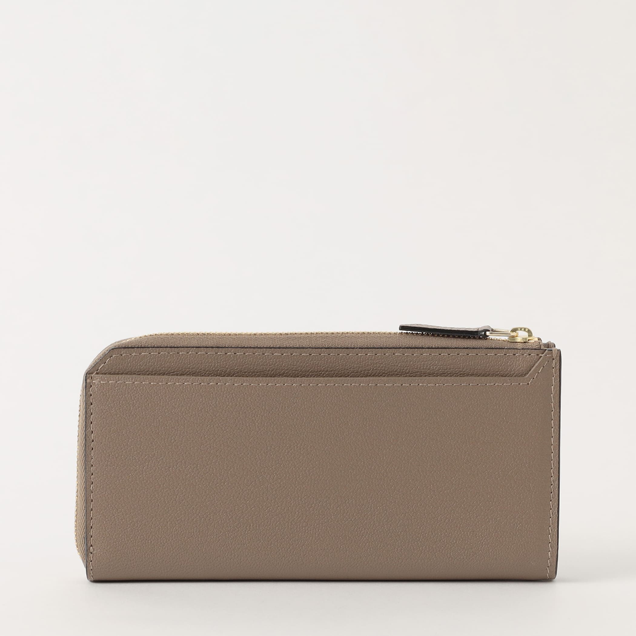 ［ラルコバレーノ］スマートロングウォレット GRAY*YELLOW