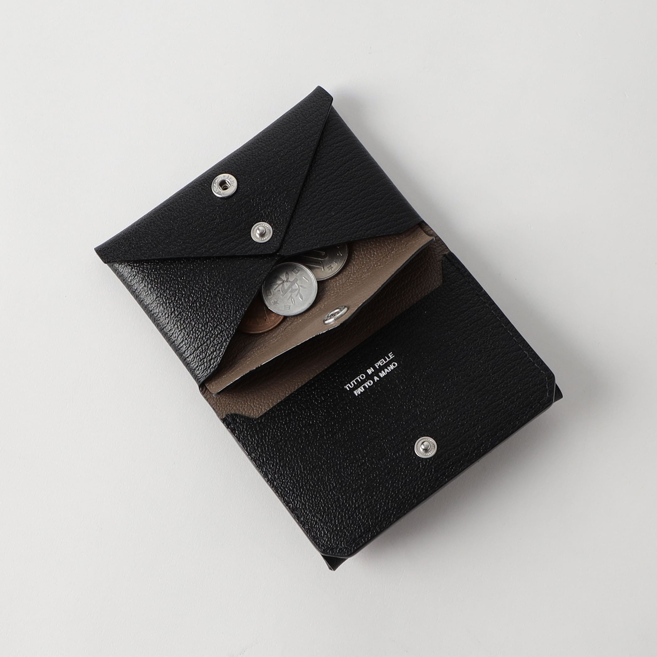 【ラルコバレーノ】 フォールディウォレット  BLACK*GRAY