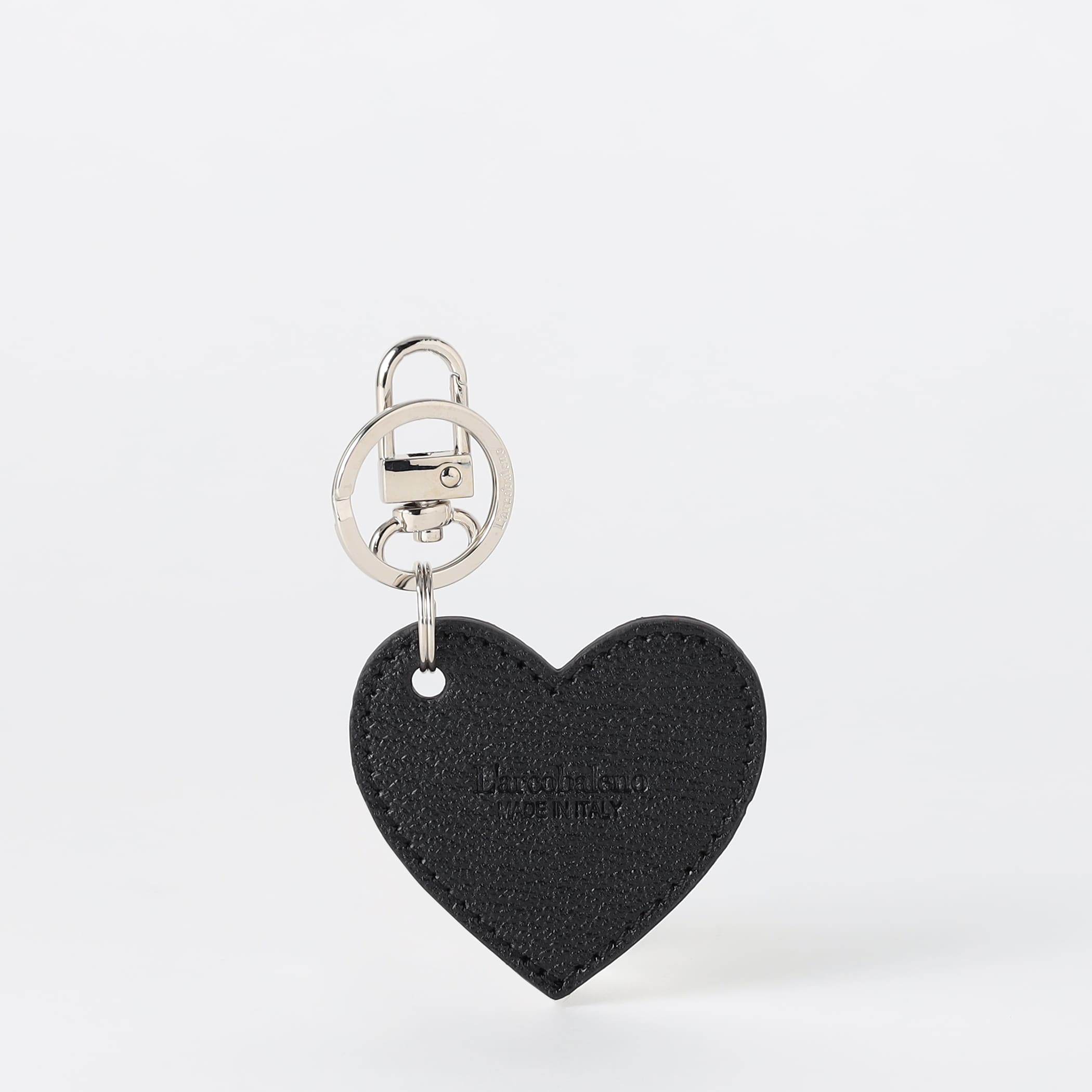 【ラルコバレーノ】ハートチャーム BLACK