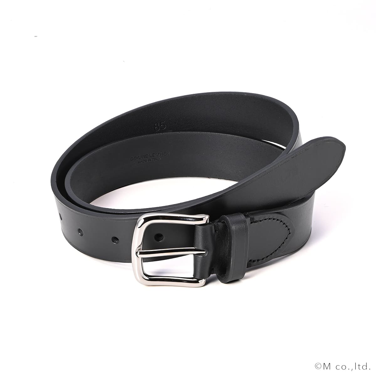 【ラルコバレーノ】30mm ブッテーロベルト BLACK　90